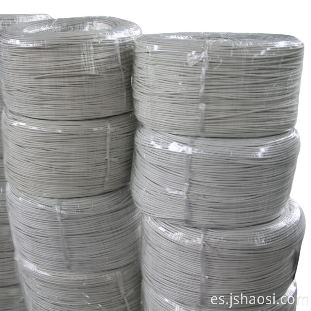 Silicone rubber wire